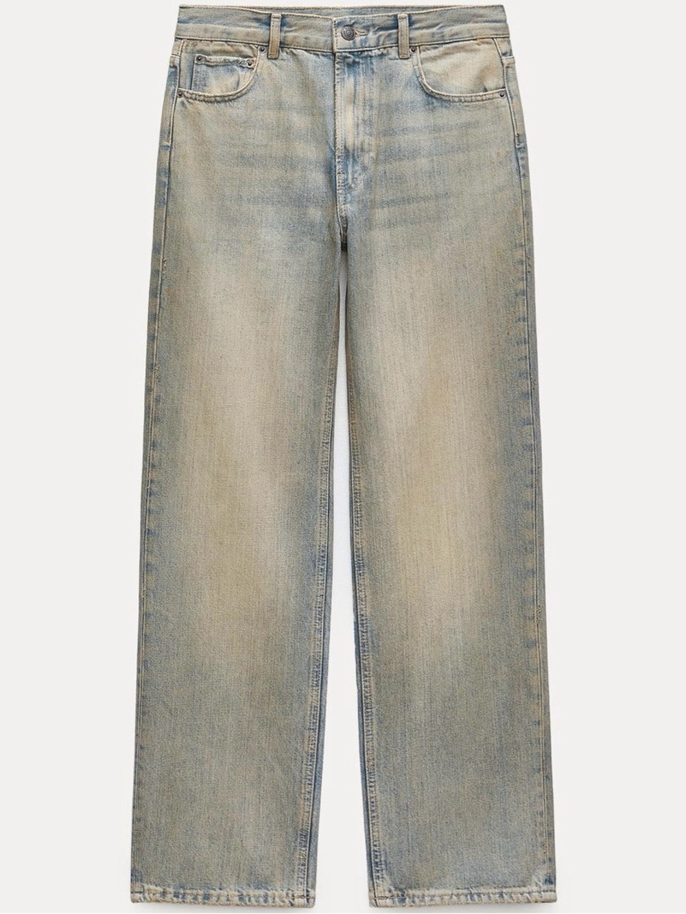 ZW COLLECTION MID RISE RELAXED BOYFRIEND JEANS